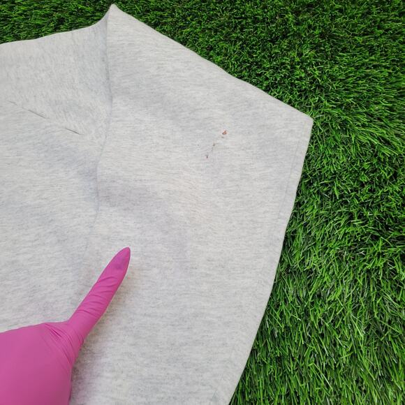 Vintage Tuttle Basketball Cropped Sweatshirt Large 22x23 USA - Picture 4 of 14